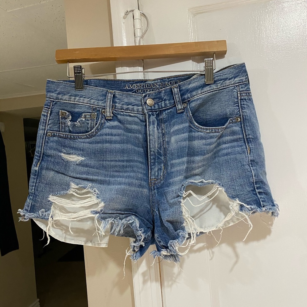 High Waisted Jean Shorts